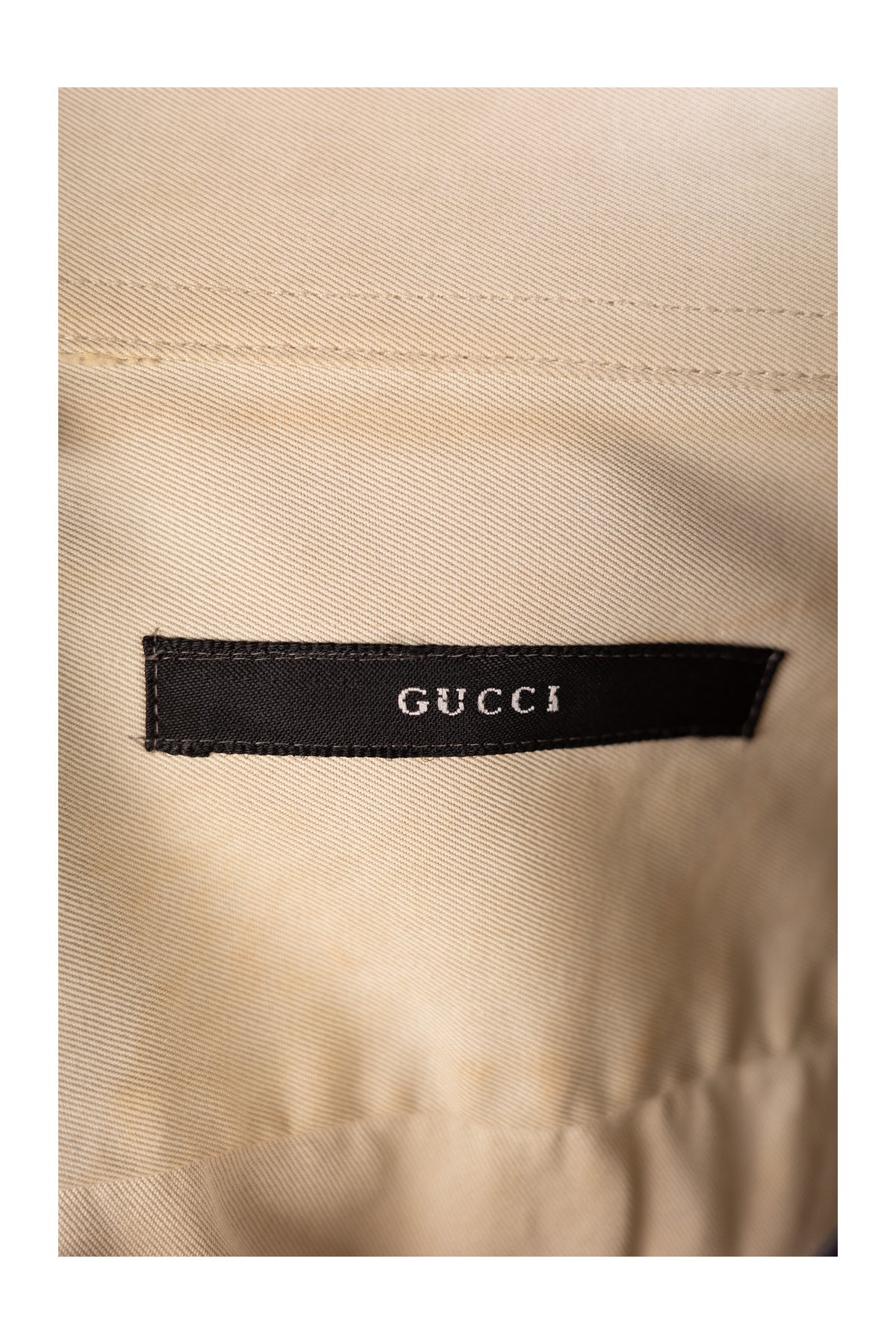 Gucci by Tom Ford SS2000 Embellished Military Shirt