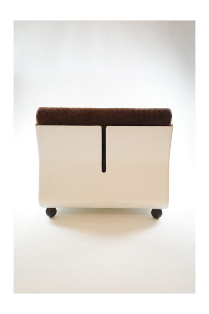 Amanta lounge chair by Mario Bellini for C&B Italia in the 1960s