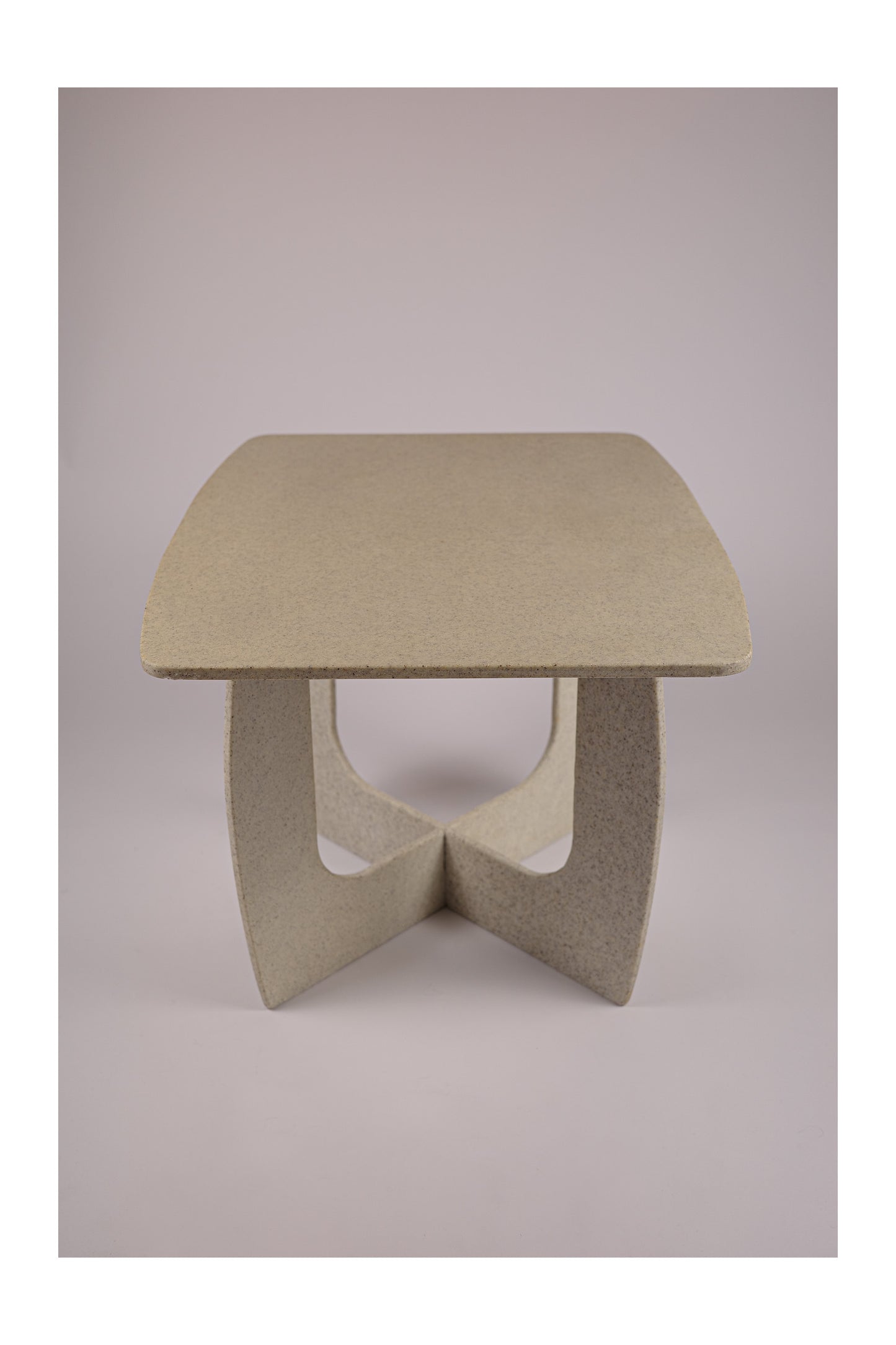Italian Sculptural Granite Table, 1980s
