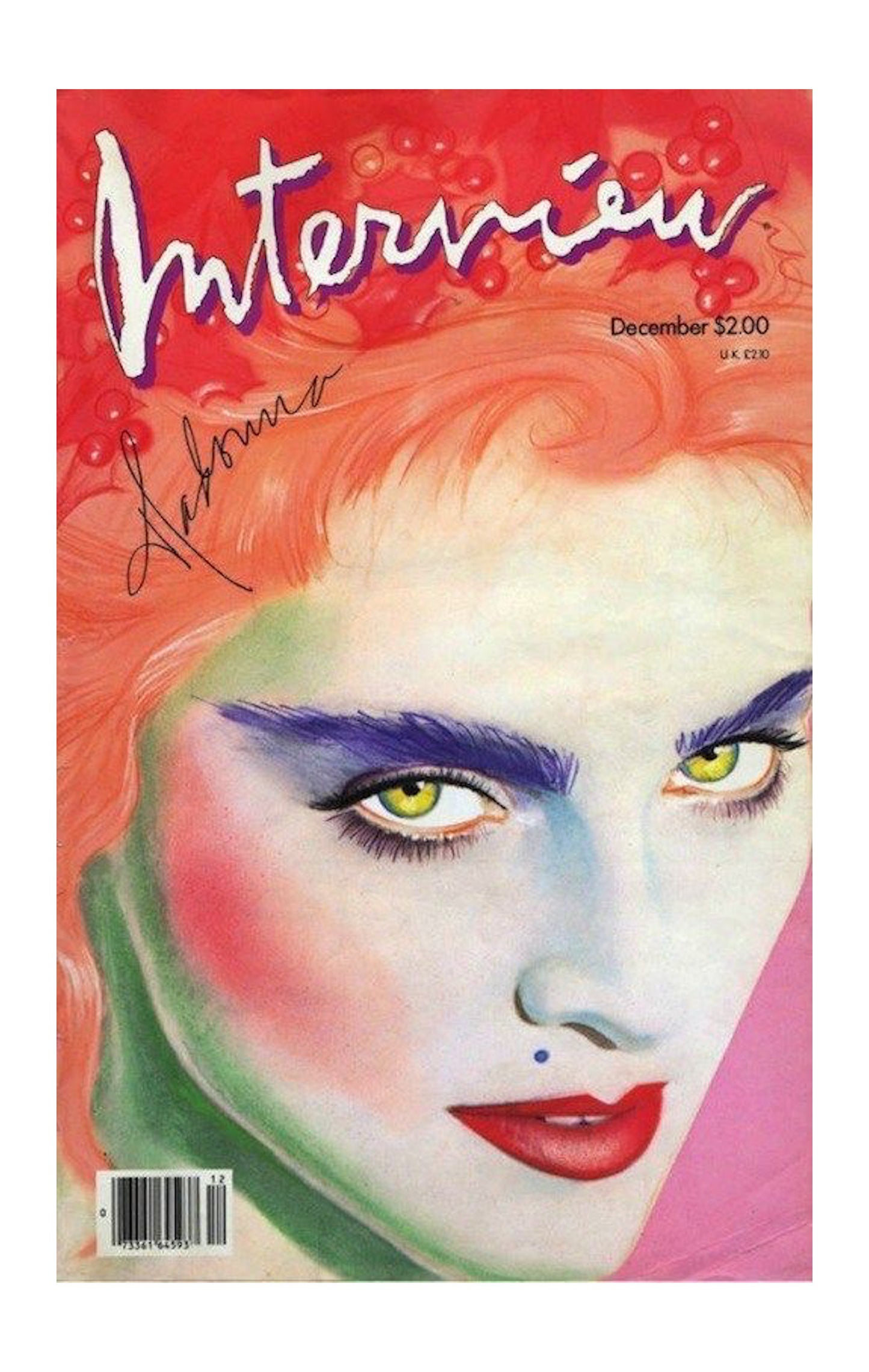 1970s Andy Warhol “Interview” Magazine T-shirt