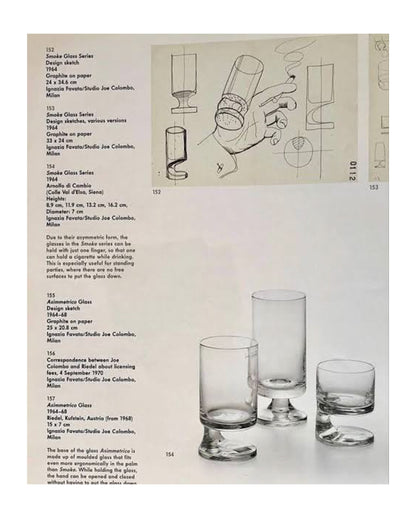 Joe Colombo “Asimmetrico” Drinking Glass, 1964