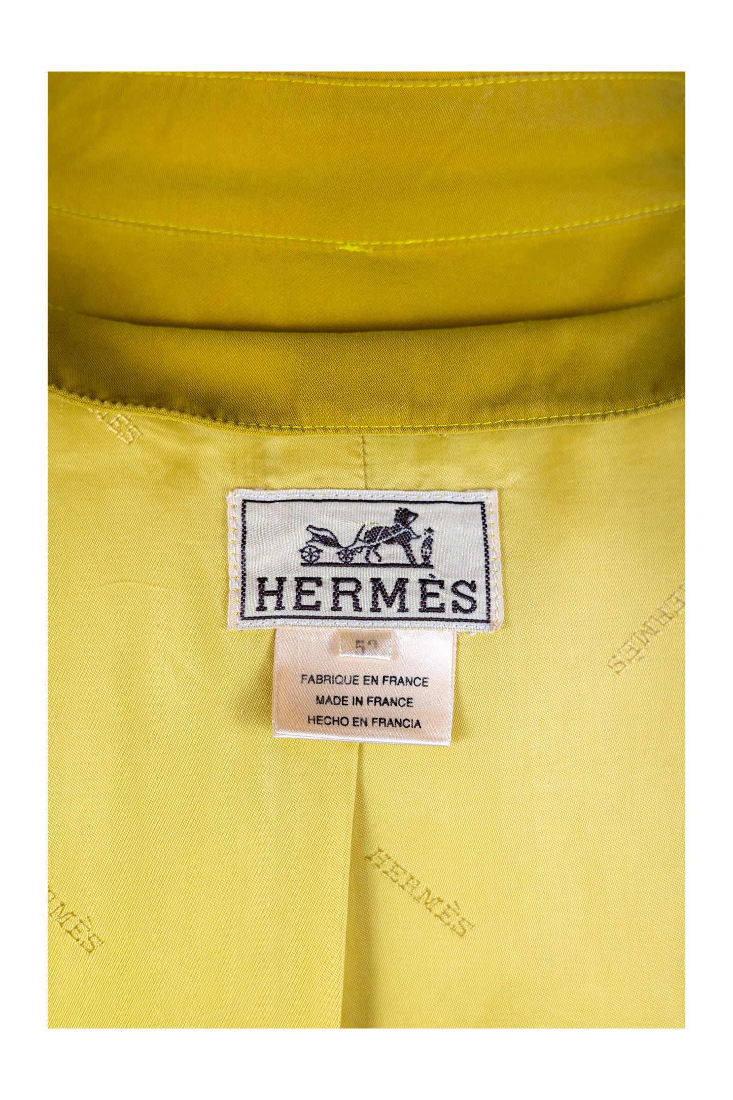 1990's HERMES HOMME             Horseriding Quilting Coat