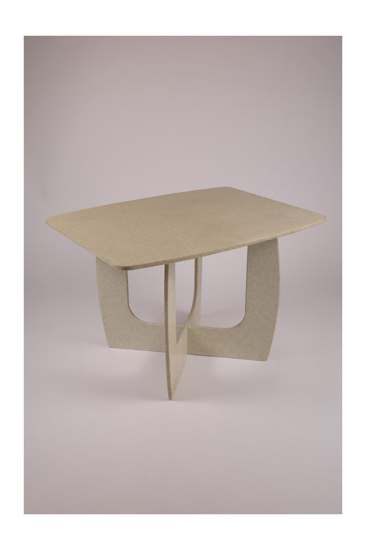 Italian Sculptural Granite Table, 1980s