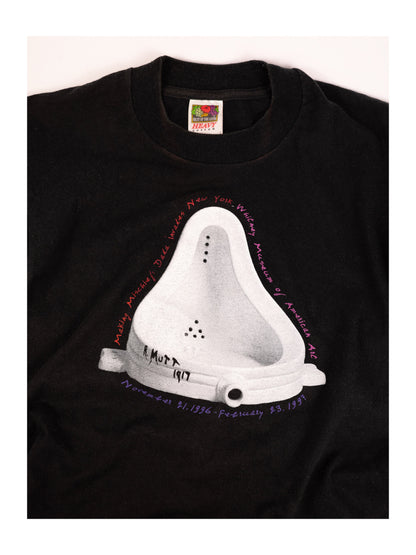 1996 Marcel Duchamp “Fountain” Whitney Museum Exhibition T-Shirt