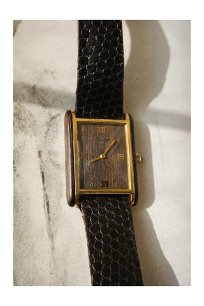 1975 Cartier Tank "Palissandre de Rio" Ref.21611