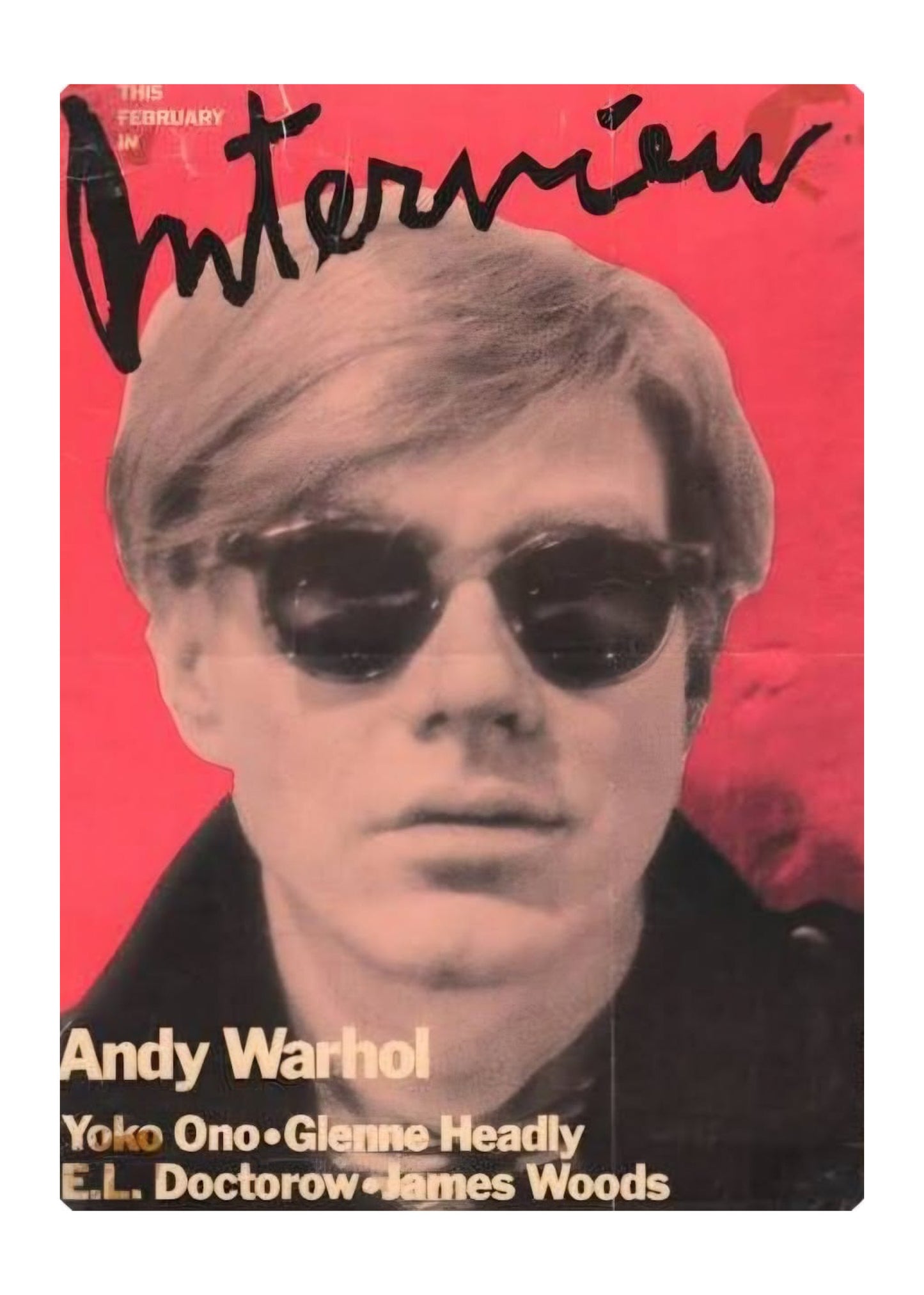 1970s Andy Warhol “Interview” Magazine T-shirt