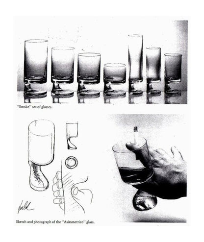 Joe Colombo “Asimmetrico” Drinking Glass, 1964