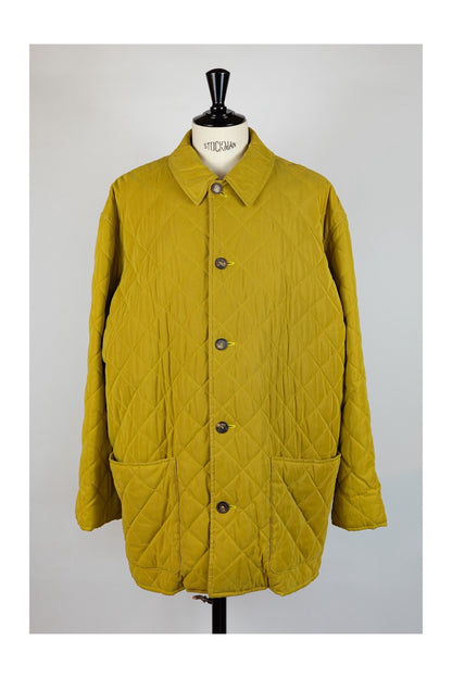 1990's HERMES HOMME             Horseriding Quilting Coat