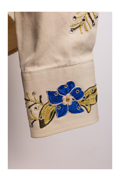 Gucci by Tom Ford SS2000 Embellished Military Shirt