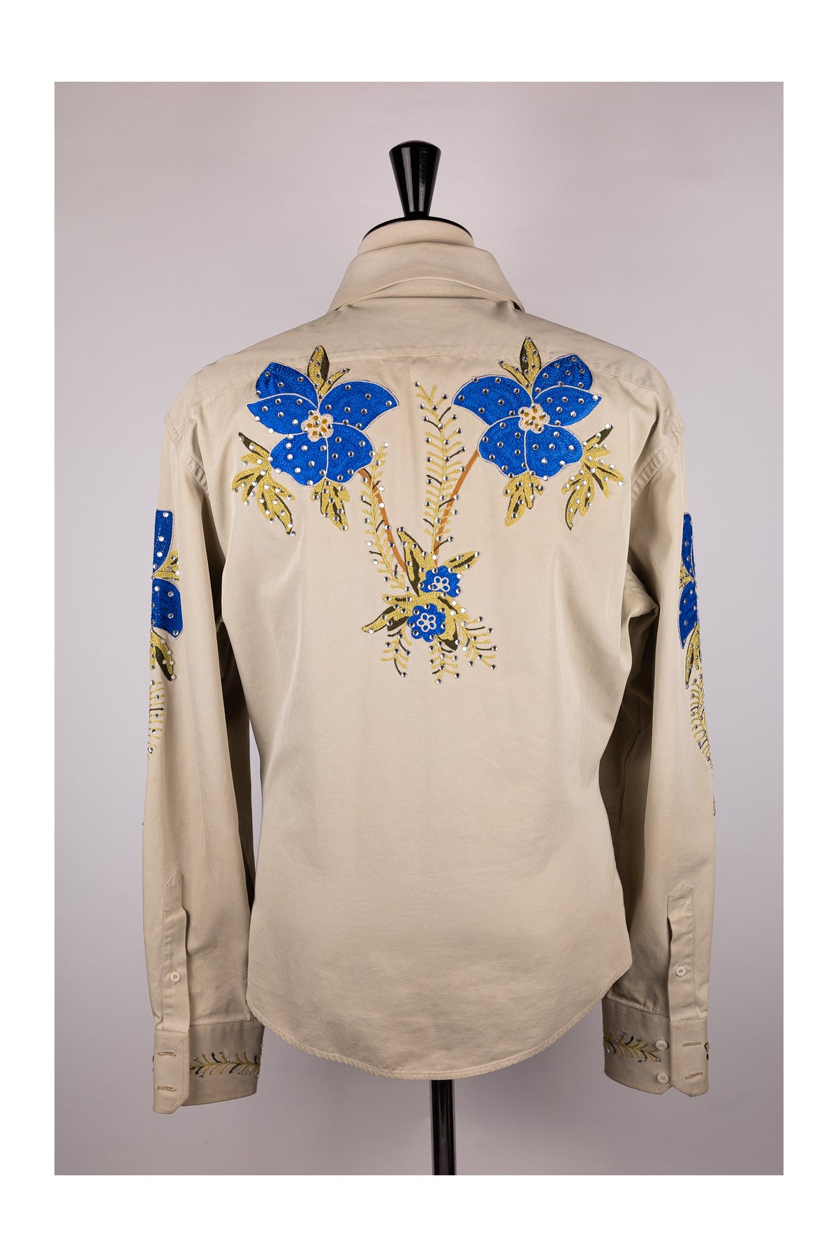 Gucci by Tom Ford SS2000 Embellished Military Shirt