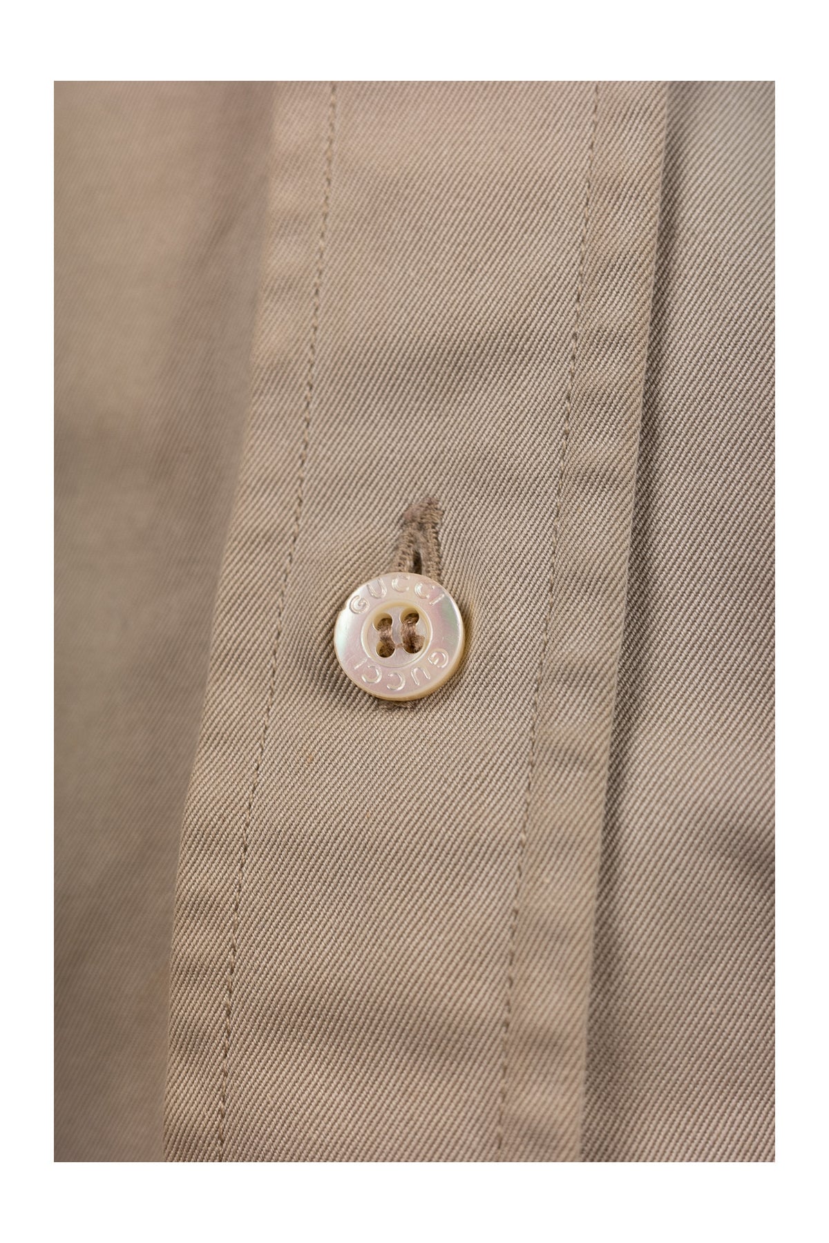 Gucci by Tom Ford SS2000 Embellished Military Shirt