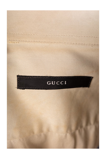 Gucci by Tom Ford SS2000 Embellished Military Shirt